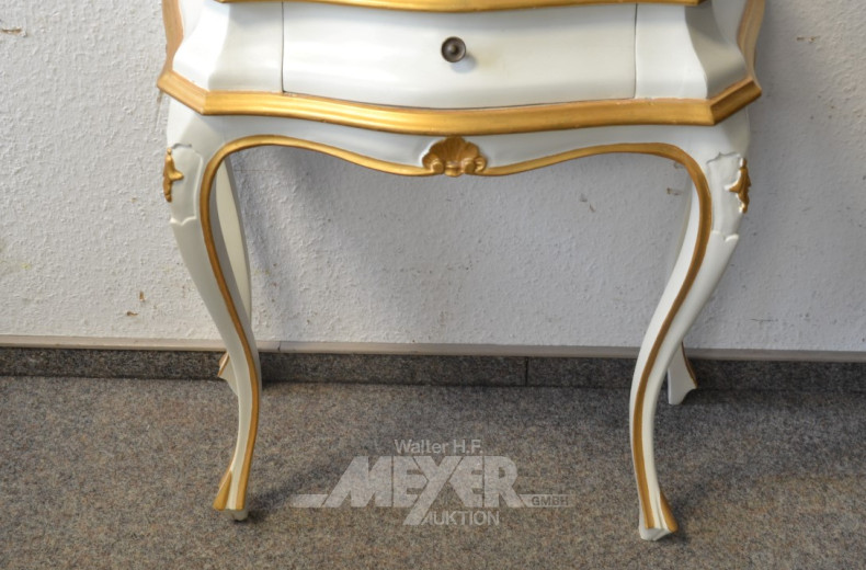 2 Konsoltische mit je 1 Schublade