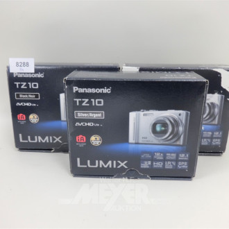 3 Digitalkameras, PANASONIC LUMIX, TZ10