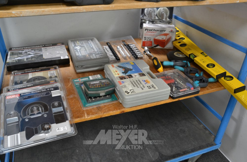 Posten div. Werkzeugzubehör: