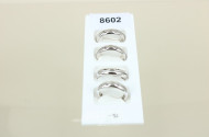4 Bandringe, Silber