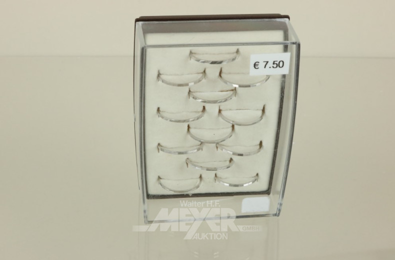 3 Ringeschachteln mit Freundschaftsringen