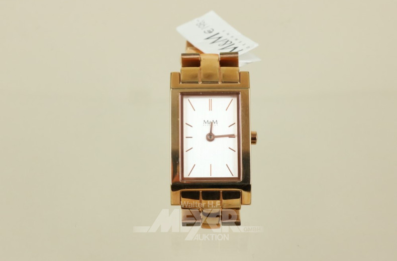 Damenarmbanduhr, M+M