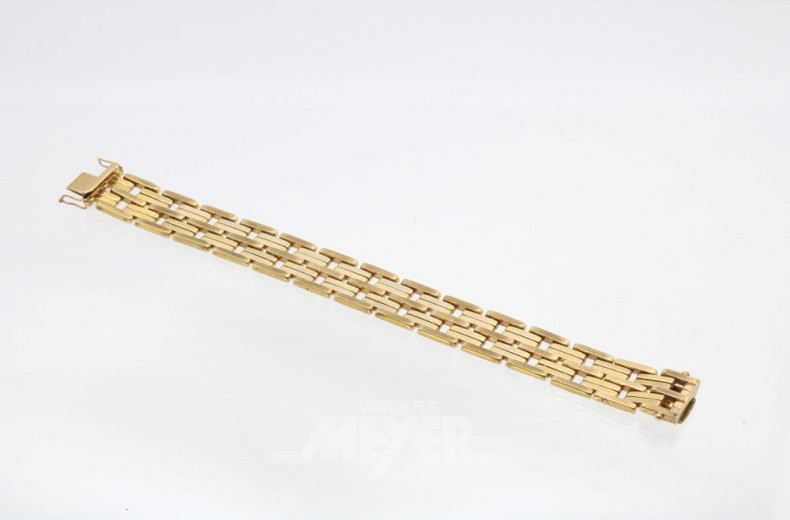 Armband, 333er GG, ca. 23 g.