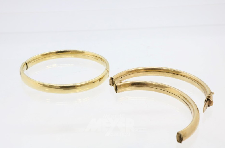 Posten 585er Bruchgold, ca. 12 g.