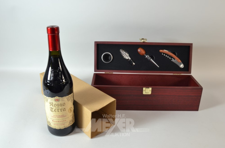 12 Flaschen Rot/Weiß/ und Rosè-Weine