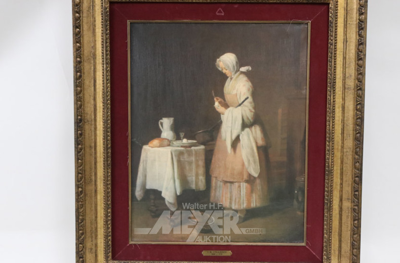 Bild  ''Die führsorgliche Magd''