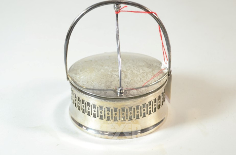 kl. Konfektschale, 800er Silber