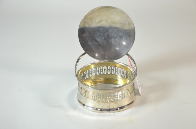 kl. Konfektschale, 800er Silber