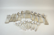 Posten Besteckteile, 800er Silber