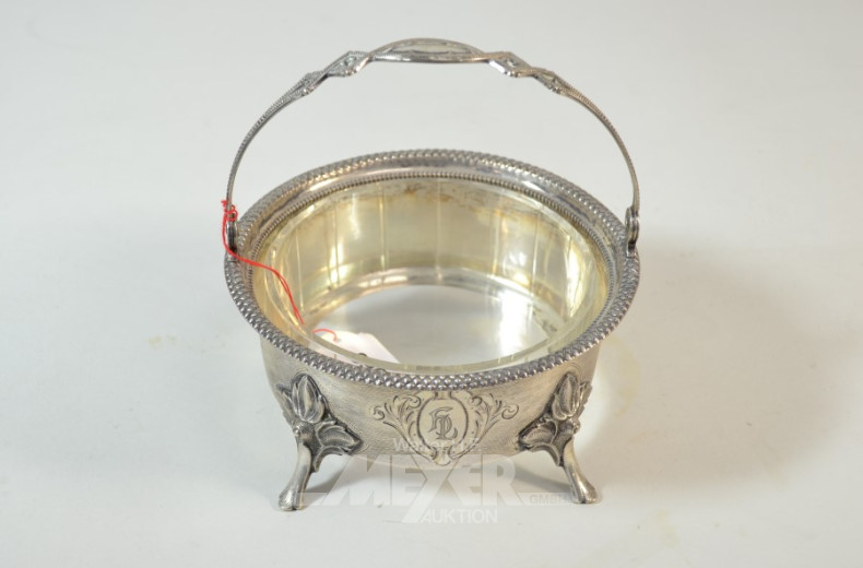 kl. Henkel-Fußschale, WIKLKENS 12-lötig,