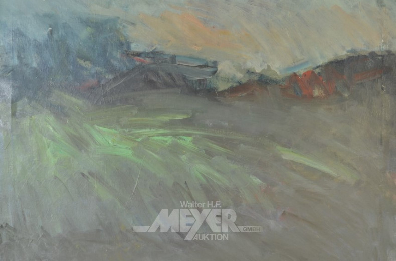 Gemälde ''Dorfansicht''