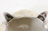 Gebäckschale, 800er Silber mit