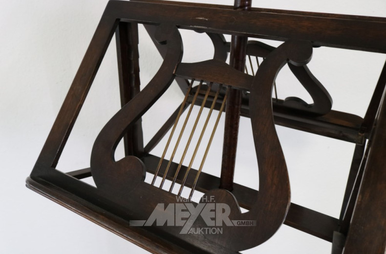 Notenständer, Mahagoni