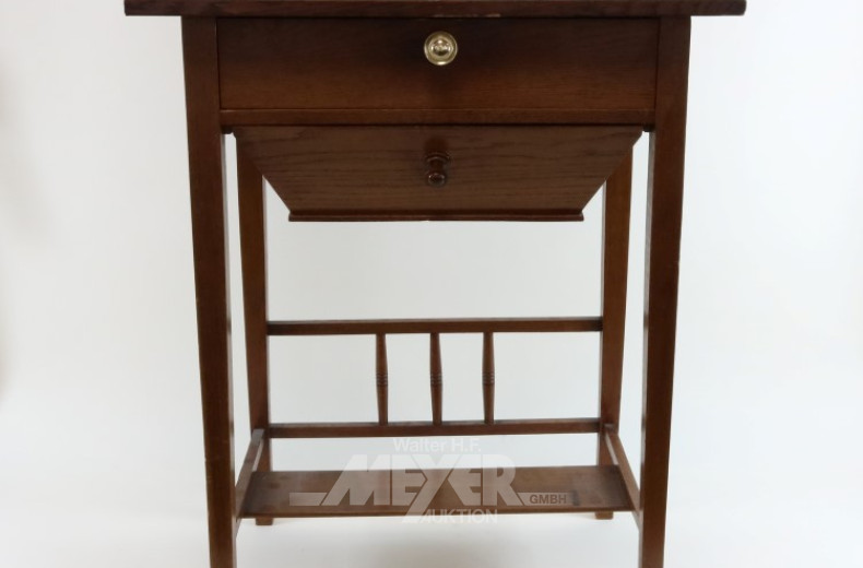 Nähtisch, Eiche um 1920/30