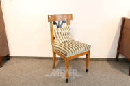 Biedermeier-Stuhl, Birkefurnier,