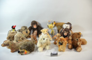 Posten div. Stofftiere u.a.