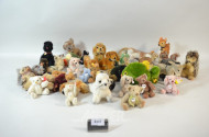 42 versch. kl. Stofftiere