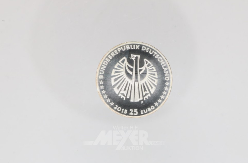 Münze á 25 EUR