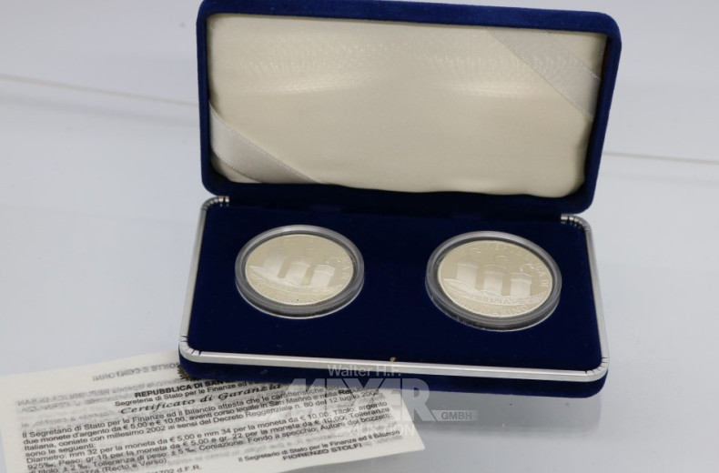 2 Münzen á 10 EUR (San Marino)