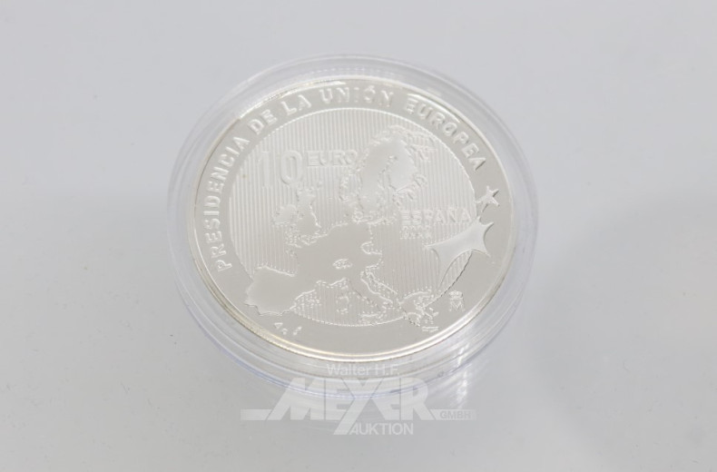 Münze 10 EUR, Spanien, Juan Carlos