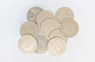 67 Münzen á 5 DM