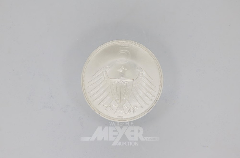 Münze 5 DM, Germanisches Museum 1952