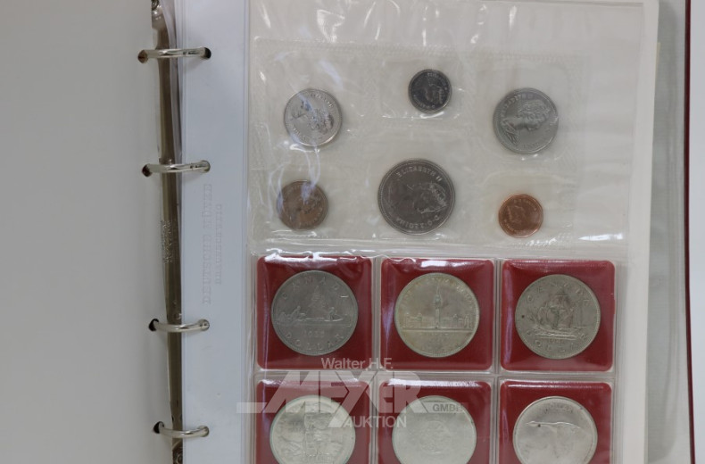 Album mit 35 Münzen, KANADA