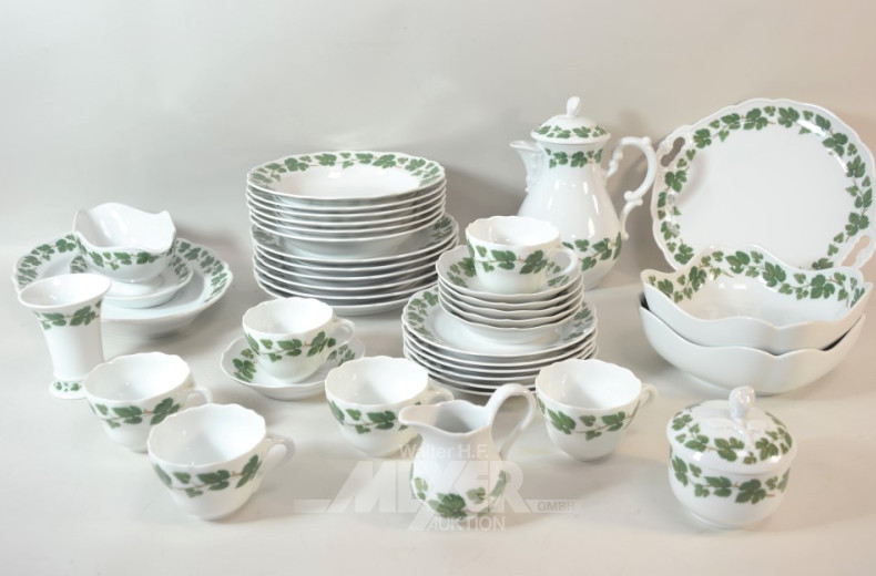 Porz.-Kaffee- und Speiseservice,