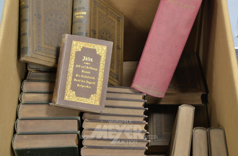 Posten antiquarische Bücher