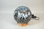 Tischlampe im Tiffanystil, 1-flammig