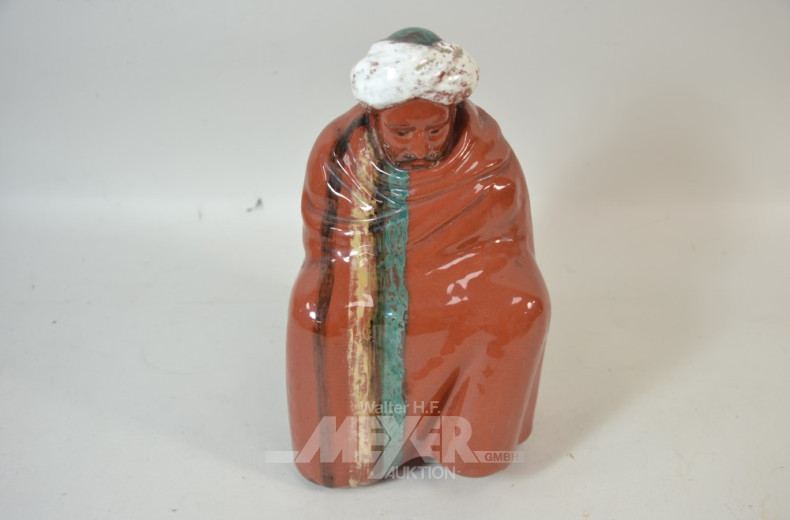 Tonfigur ''Der Nachdenkliche''