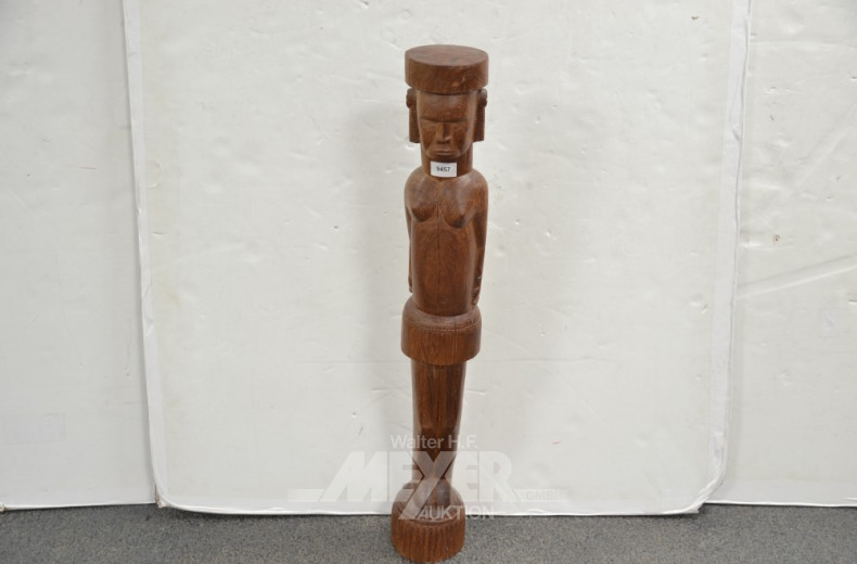 Holzschnitzfigur ''Afrikanerin''