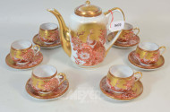 asiat. Teeservice, für 6 Personen,