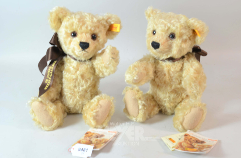 2 STEIFF-Teddys