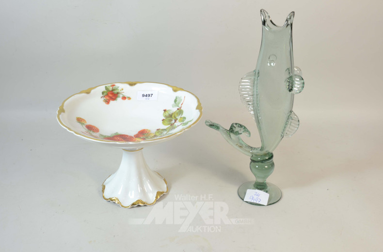 Porzellan Tischaufsatz,