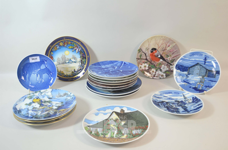 17 versch. Sammelteller u.a. B&G