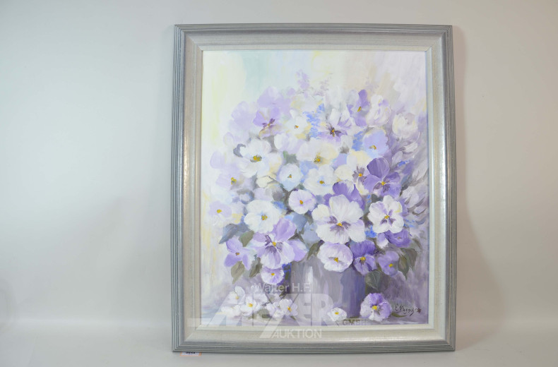 2 Gemälde ''Blumenstillleben''