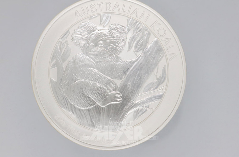 Münze 30 Dollar, 1 kg, 999er Feinsilber,