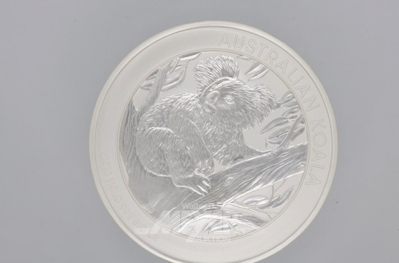 Münze 30 Dollar, 1 kg, 999er Feinsilber,