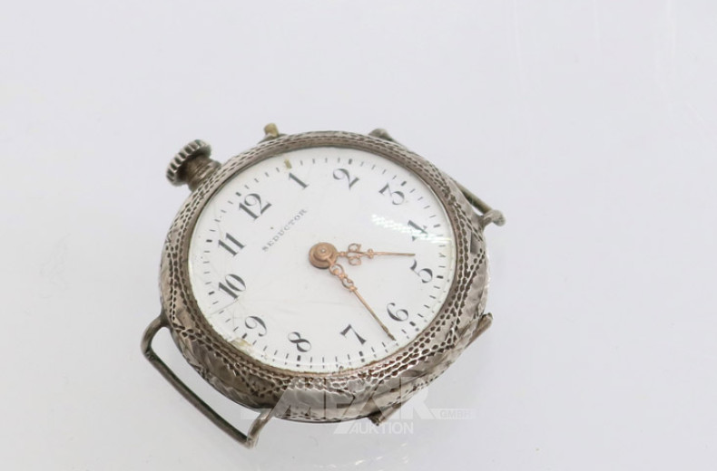 Uhr, Silber ''SEDUCTOR'', ohne Armband,