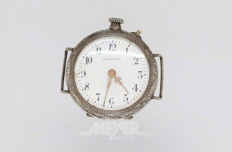 Uhr, Silber ''SEDUCTOR'', ohne Armband,