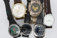 16 Herrenarmbanduhrn, tlw. ohne Armband