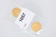 2 Goldmünzen ''5 Dollar'' Liberty Head