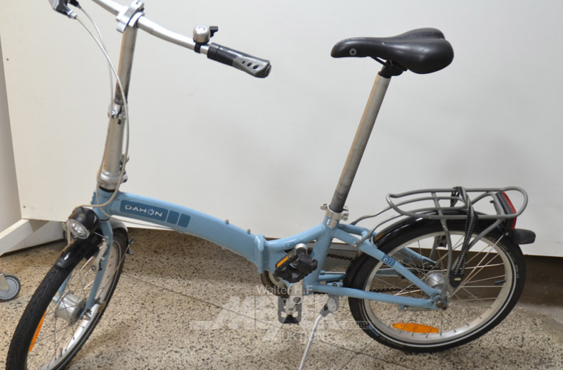 Klapprad, hellblau, 20'', 3-Gang,