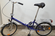Klapprad, blau, 20'', 3-Gang,