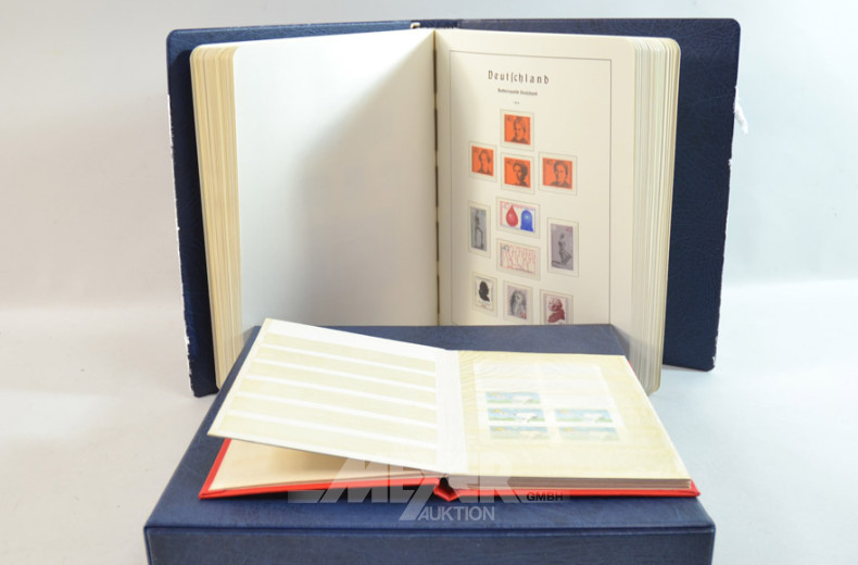 2 Briefmarkenalben Deutschland
