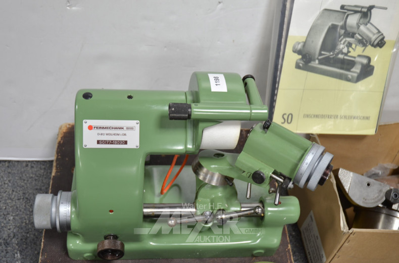 Einschneidefräser-Schleifmaschine