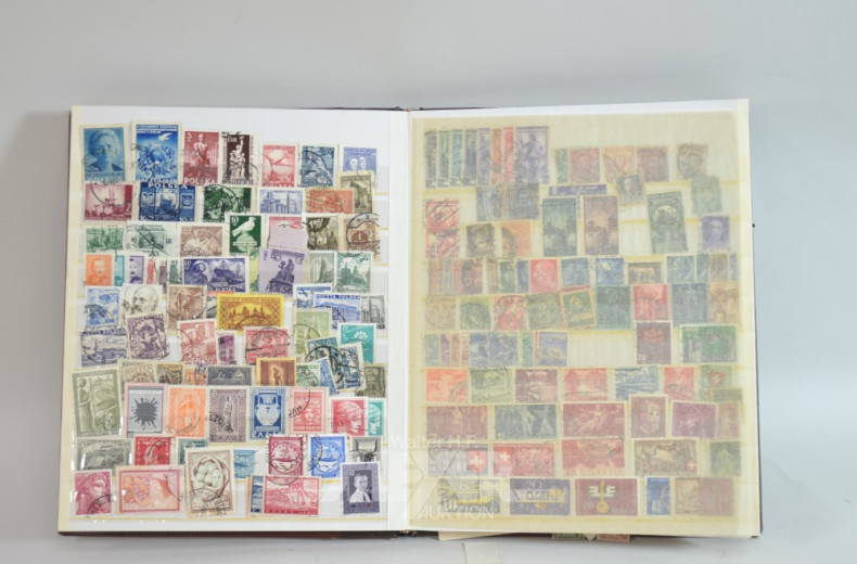 Posten Briefmarken u. -Alben