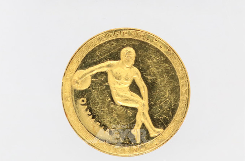 Gedenkmedaille, 999er Gold,