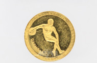 Gedenkmedaille, 999er Gold,